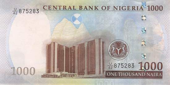 1000 Naira 2021